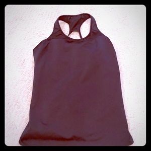 Athleta workout top with built in bra